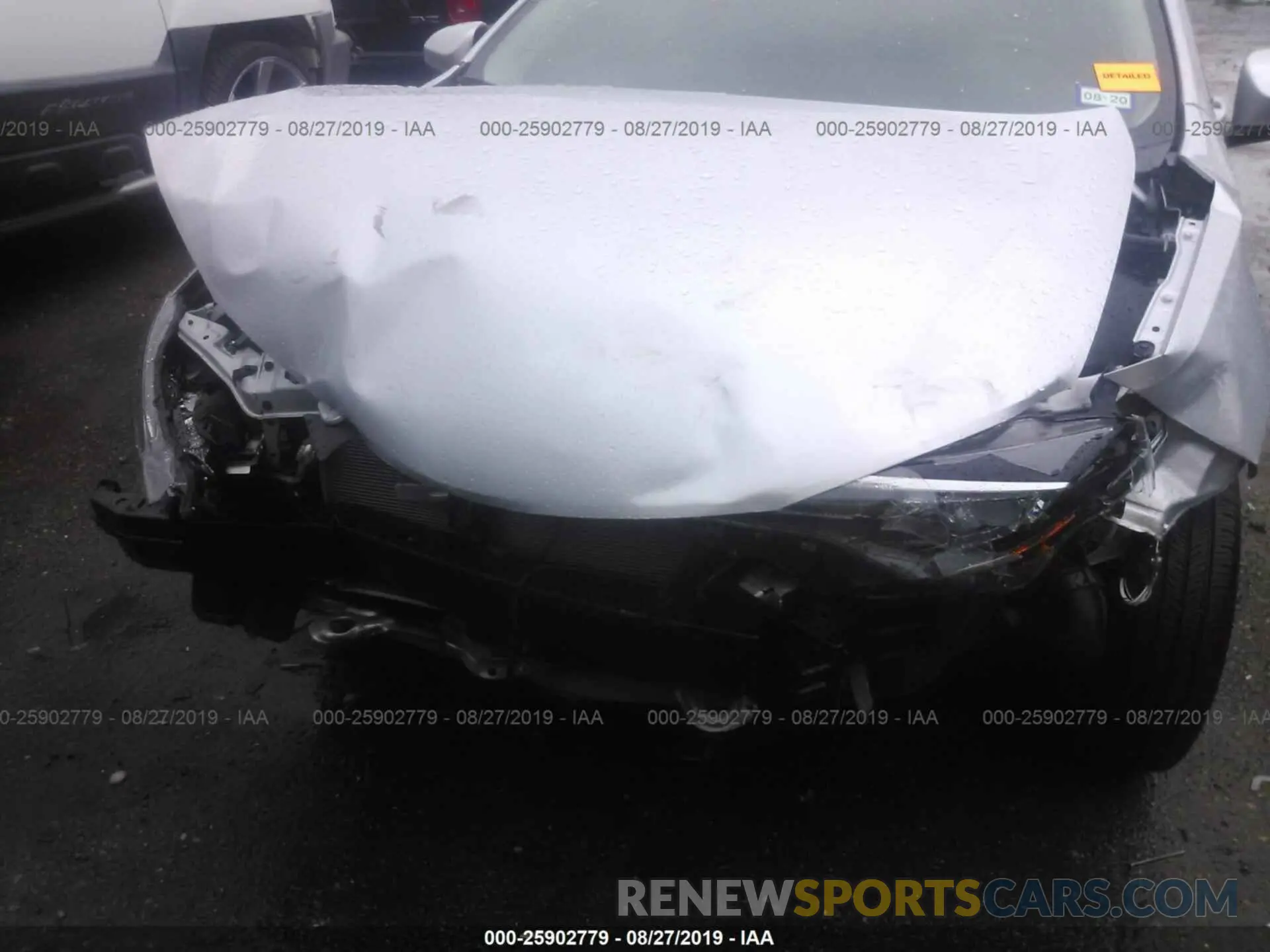 6 fotografías del automóvil dañado 5YFBURHE6KP856445 TOYOTA COROLLA 2019