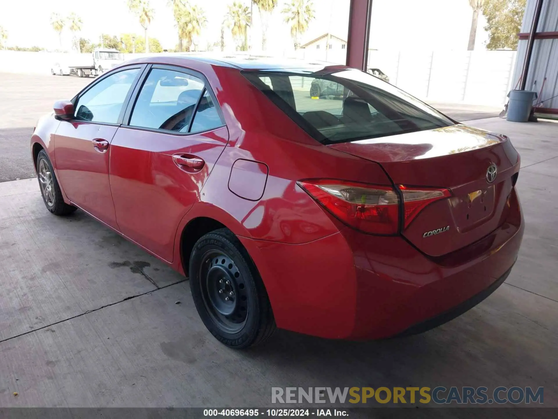 3 fotografías del automóvil dañado 5YFBURHE6KP856641 TOYOTA COROLLA 2019