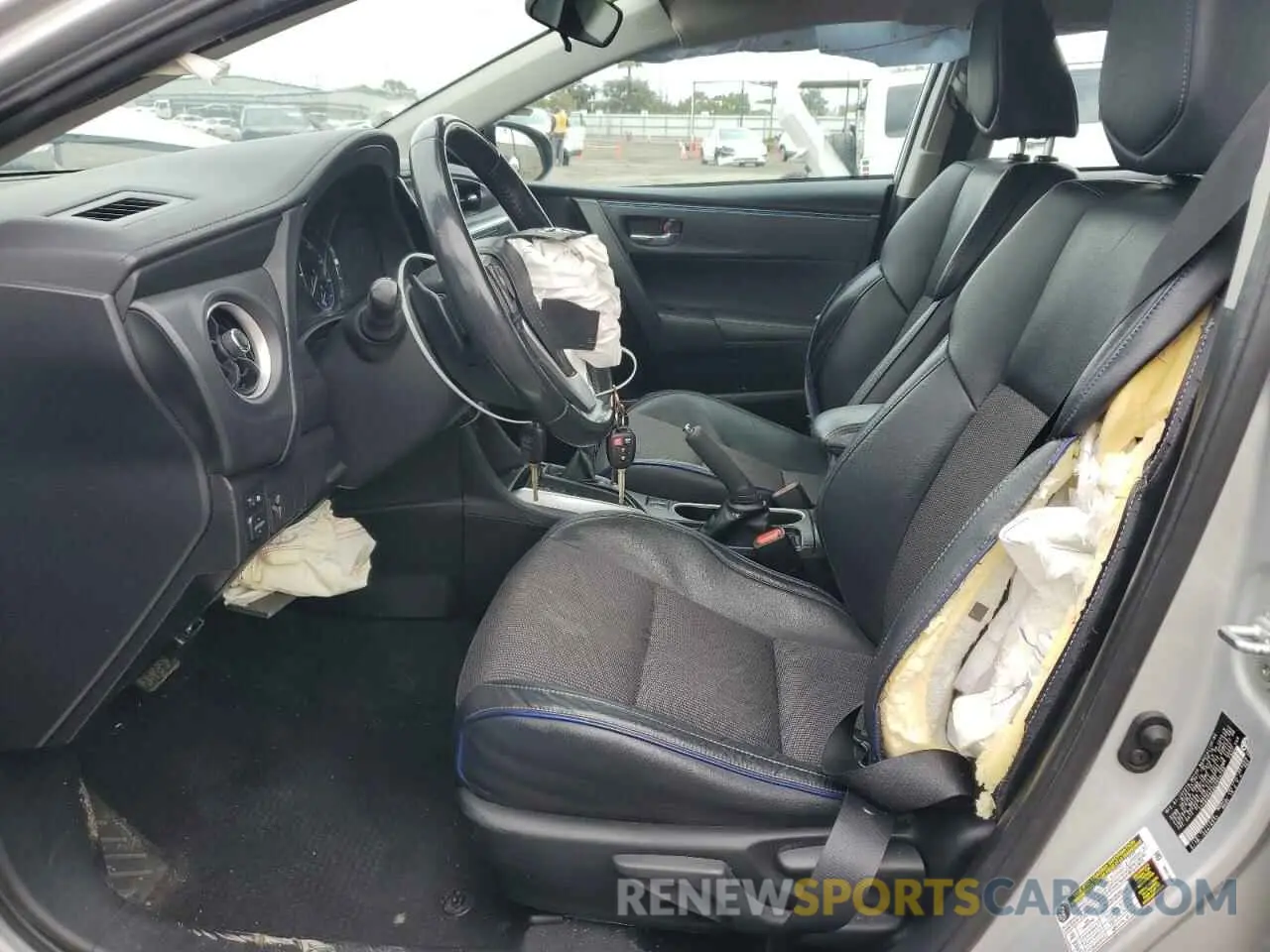 7 fotografías del automóvil dañado 5YFBURHE6KP856798 TOYOTA COROLLA 2019