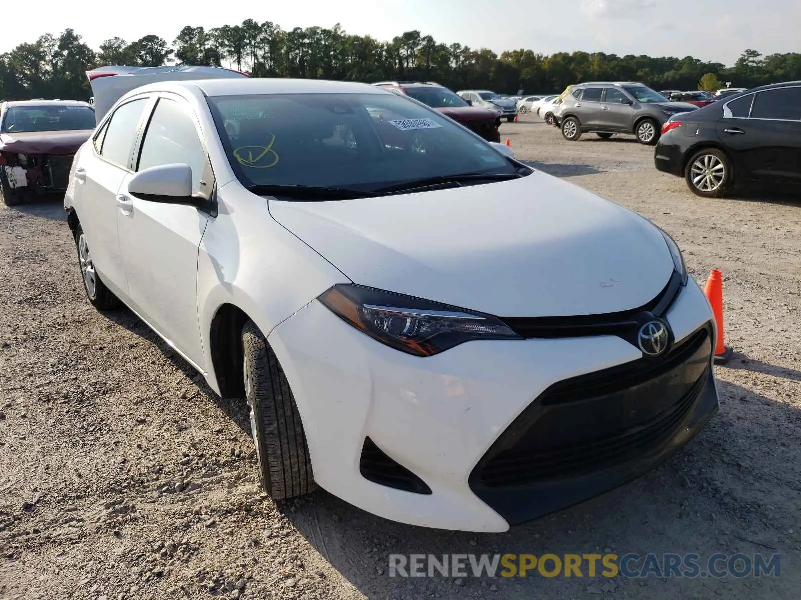 1 fotografías del automóvil dañado 5YFBURHE6KP861144 TOYOTA COROLLA 2019