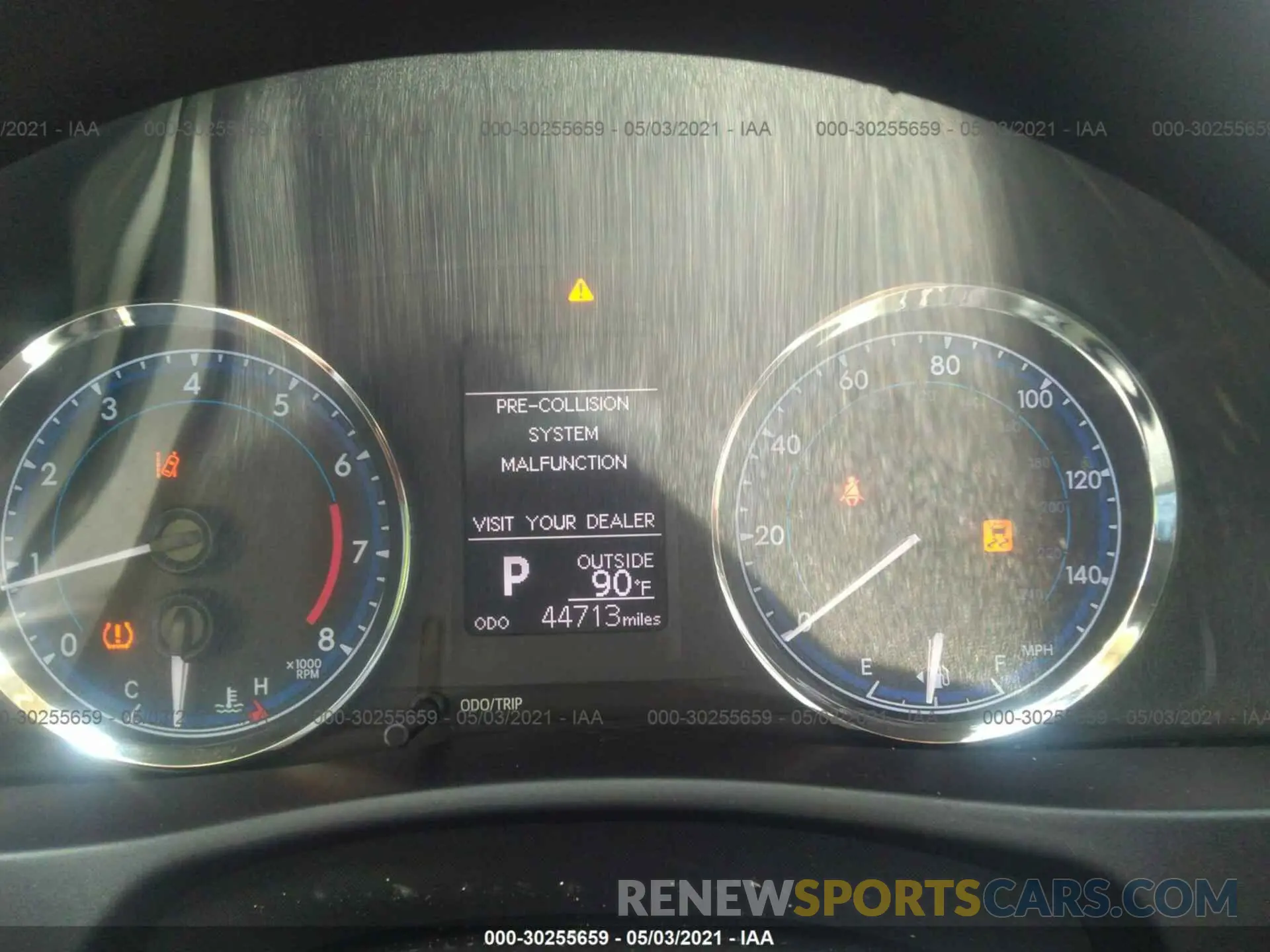 7 fotografías del automóvil dañado 5YFBURHE6KP862648 TOYOTA COROLLA 2019
