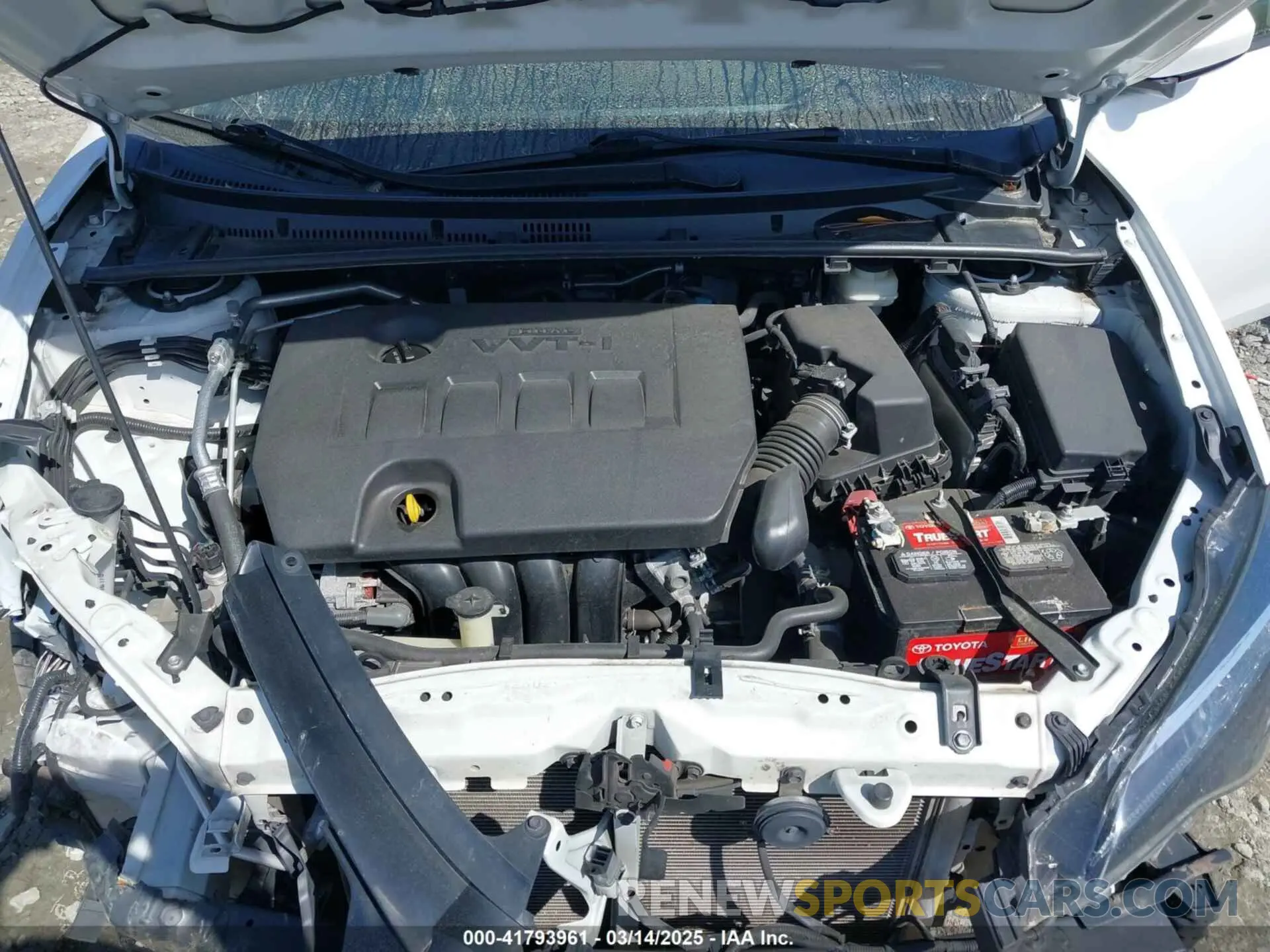 10 fotografías del automóvil dañado 5YFBURHE6KP867669 TOYOTA COROLLA 2019