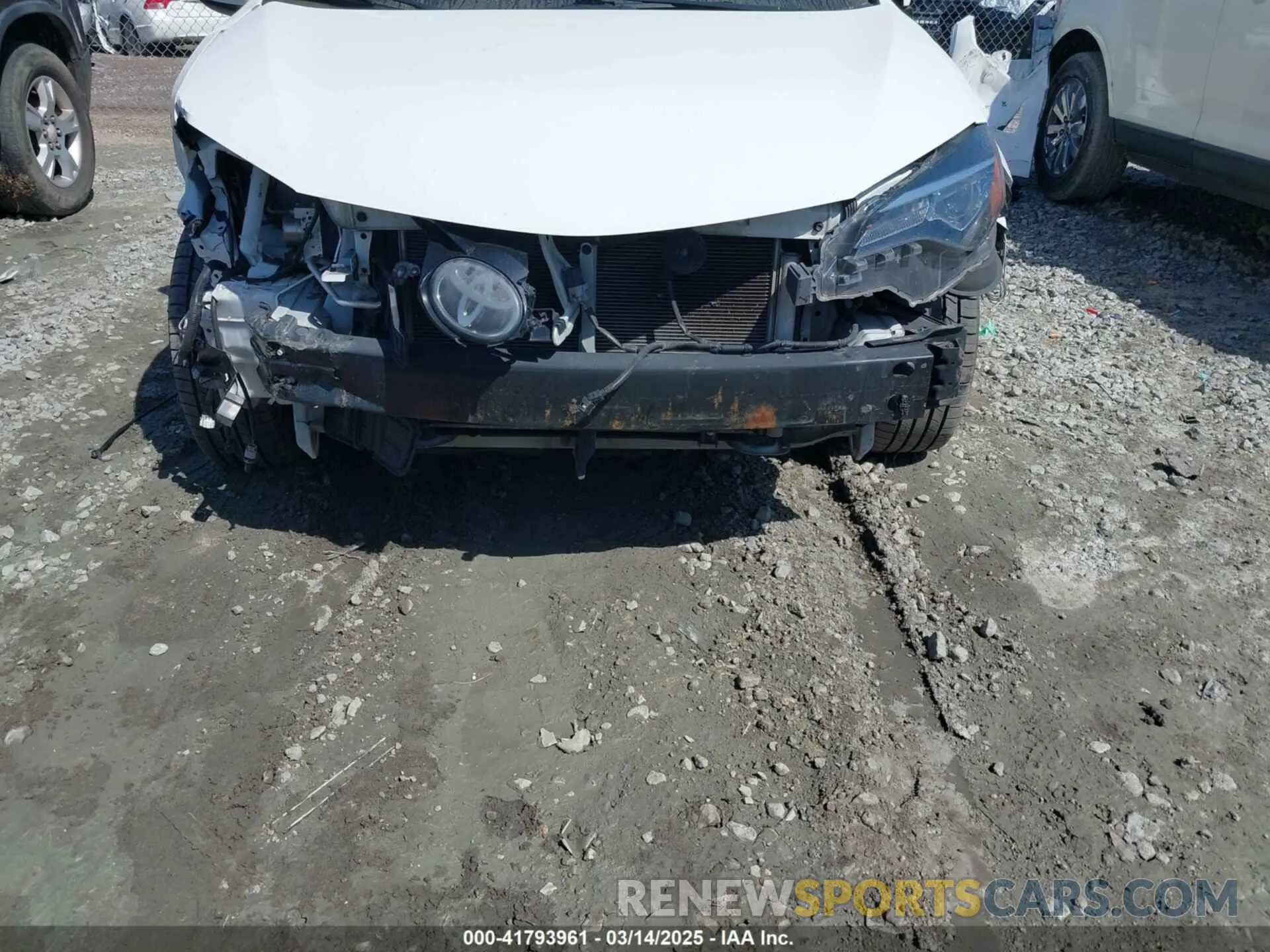6 fotografías del automóvil dañado 5YFBURHE6KP867669 TOYOTA COROLLA 2019