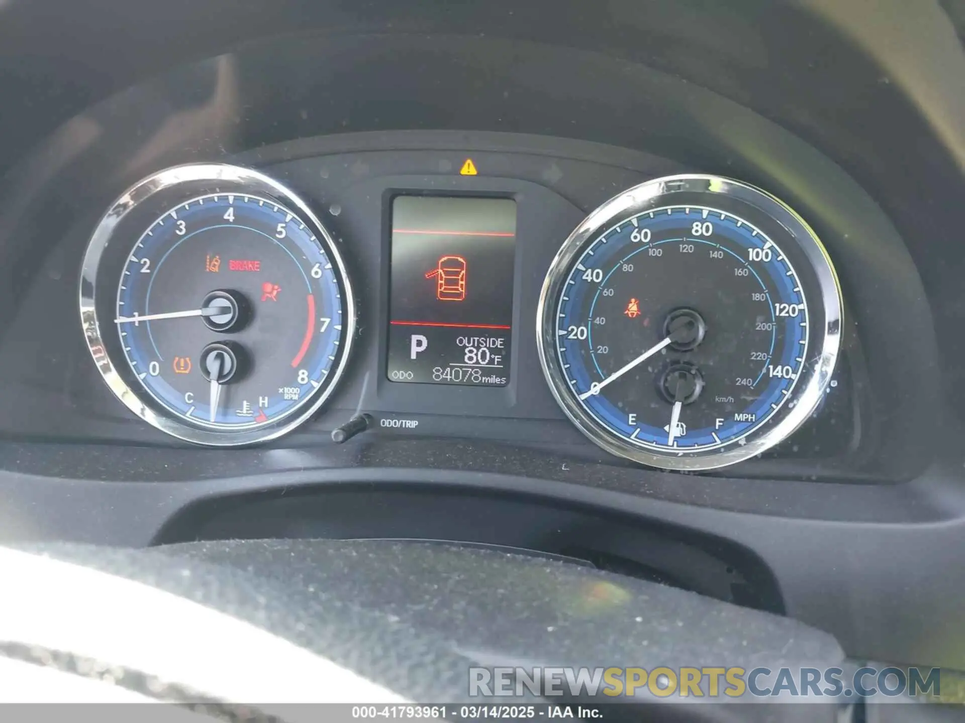 7 fotografías del automóvil dañado 5YFBURHE6KP867669 TOYOTA COROLLA 2019