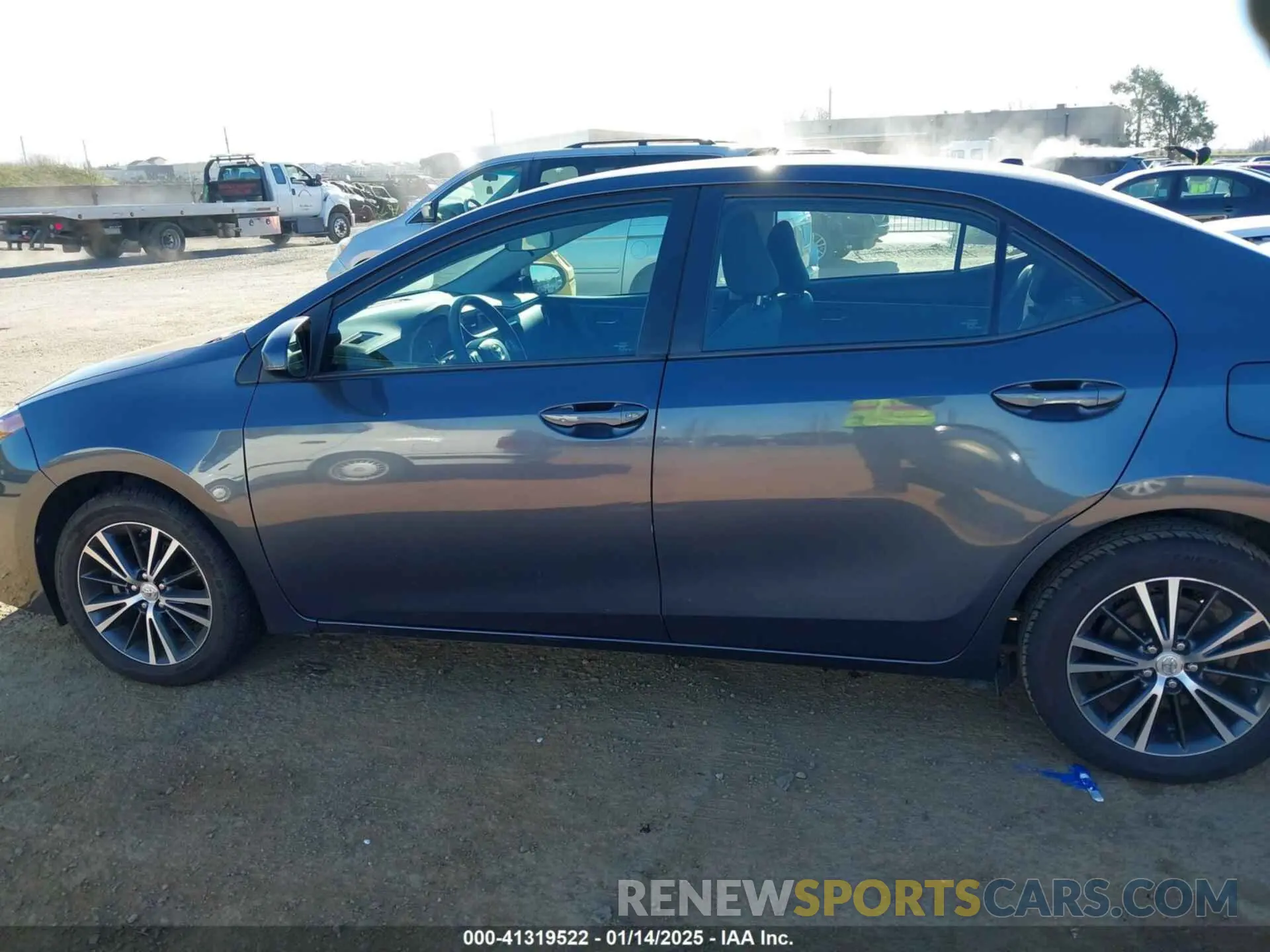 14 fotografías del automóvil dañado 5YFBURHE6KP870037 TOYOTA COROLLA 2019