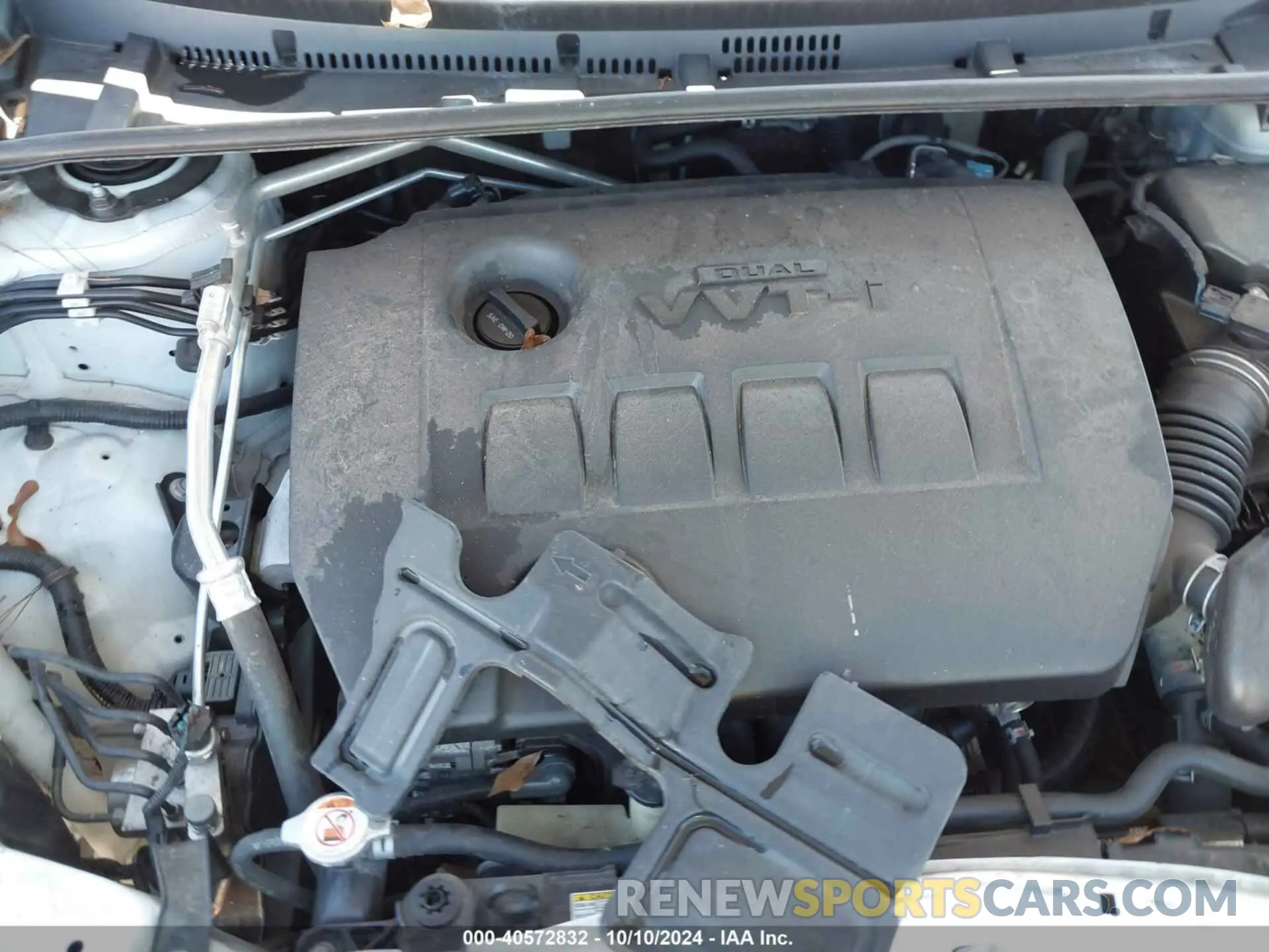10 fotografías del automóvil dañado 5YFBURHE6KP871690 TOYOTA COROLLA 2019