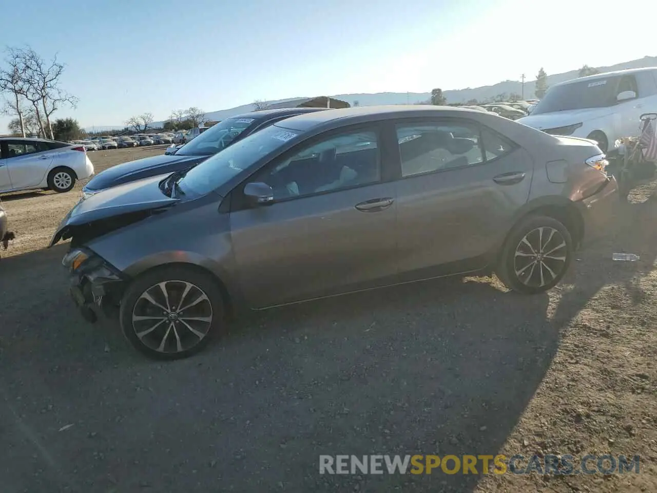 1 fotografías del automóvil dañado 5YFBURHE6KP885914 TOYOTA COROLLA 2019