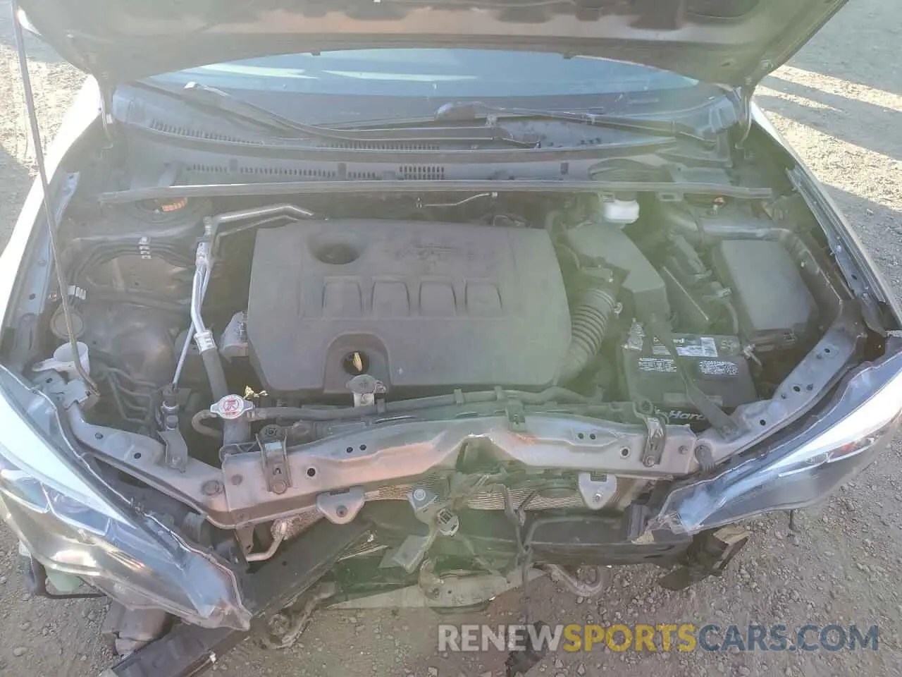 11 fotografías del automóvil dañado 5YFBURHE6KP885914 TOYOTA COROLLA 2019