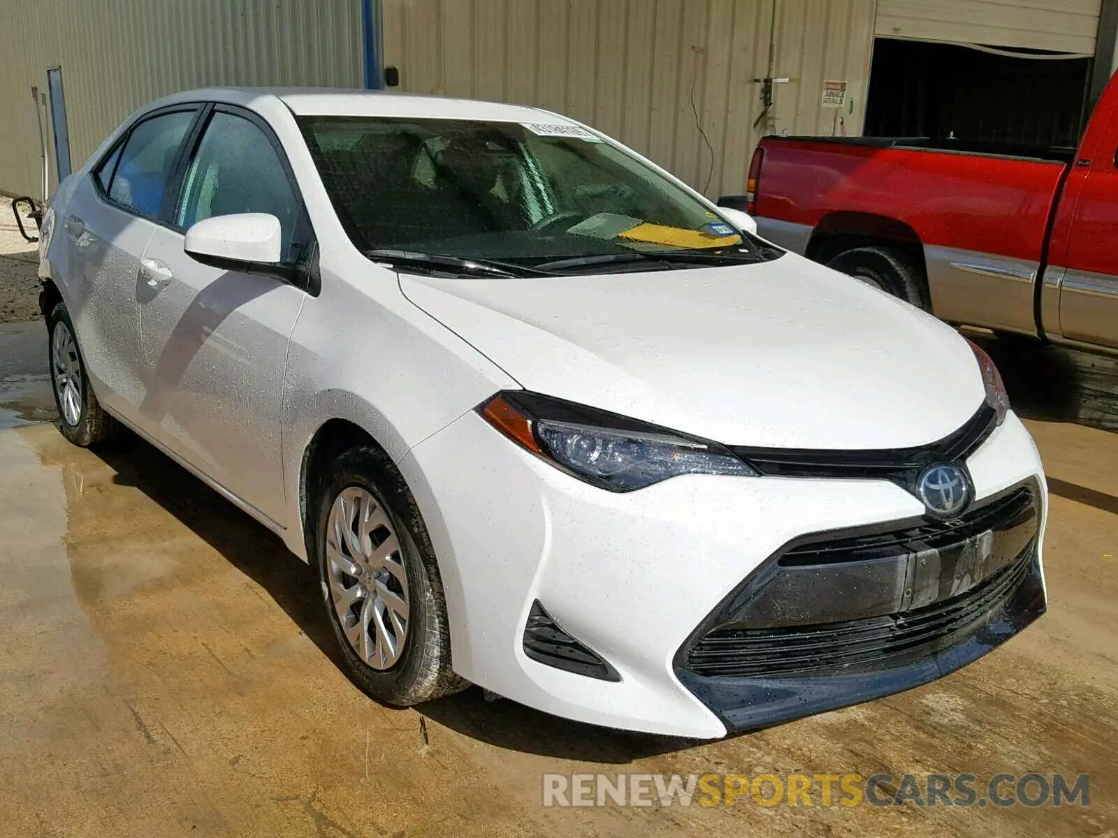 1 fotografías del automóvil dañado 5YFBURHE6KP899201 TOYOTA COROLLA 2019