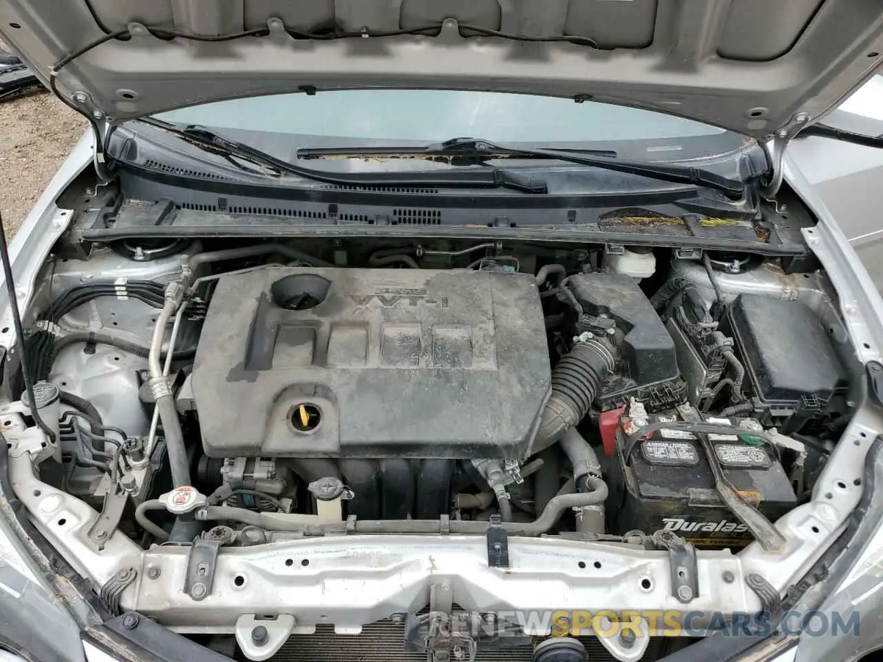 11 fotografías del automóvil dañado 5YFBURHE6KP905577 TOYOTA COROLLA 2019