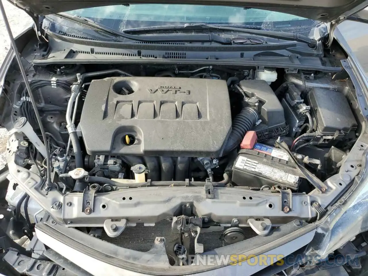 12 fotografías del automóvil dañado 5YFBURHE6KP911833 TOYOTA COROLLA 2019