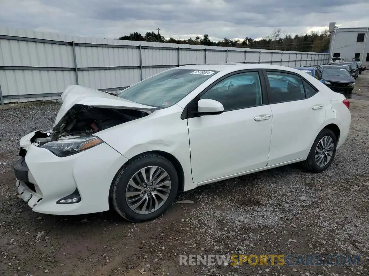 1 fotografías del automóvil dañado 5YFBURHE6KP917373 TOYOTA COROLLA 2019