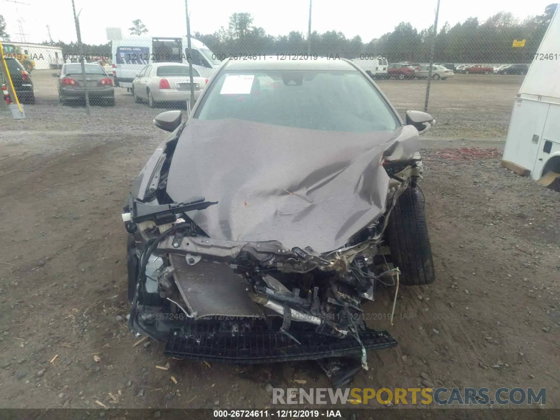 6 fotografías del automóvil dañado 5YFBURHE6KP920242 TOYOTA COROLLA 2019