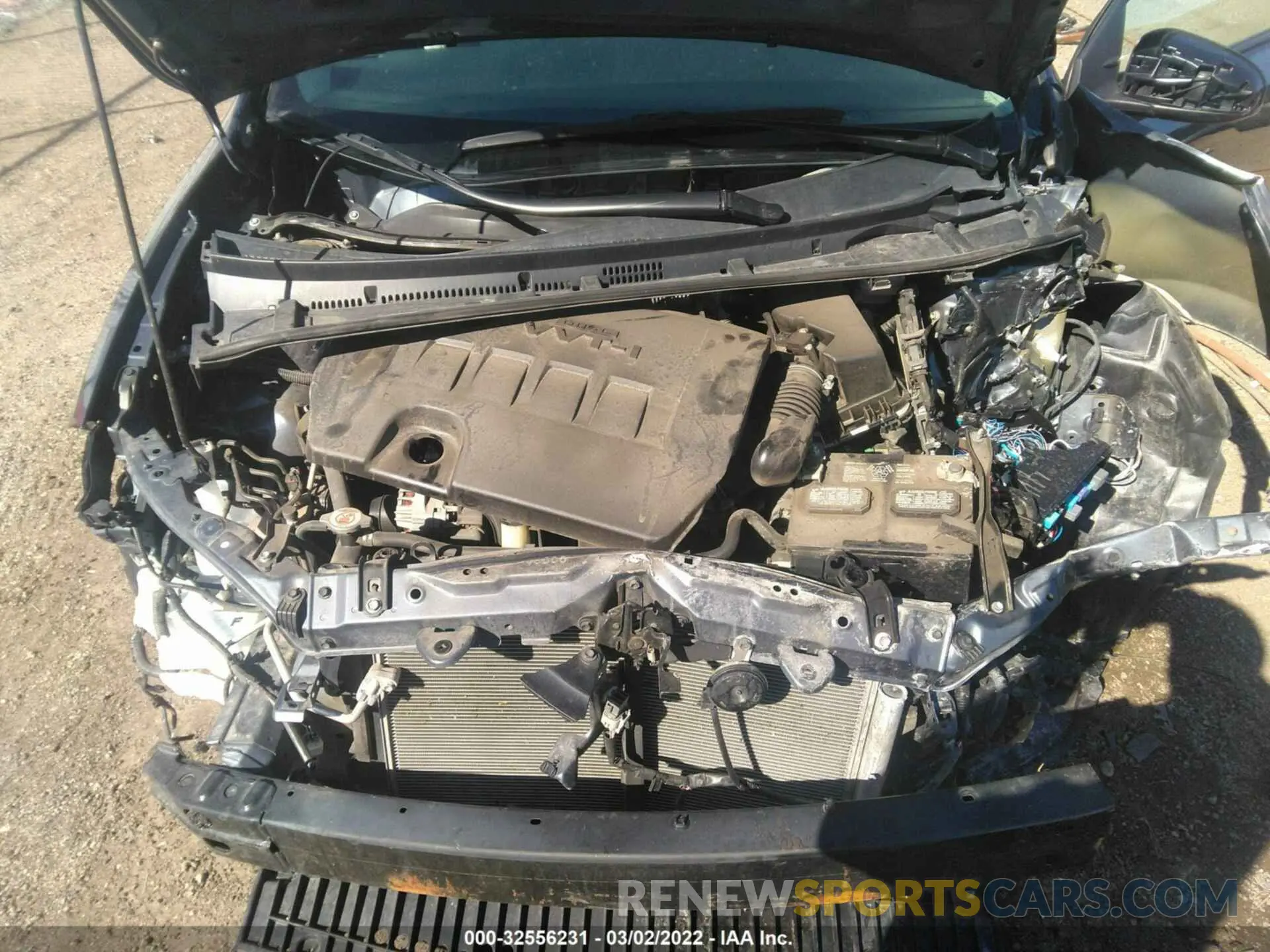 10 fotografías del automóvil dañado 5YFBURHE6KP921259 TOYOTA COROLLA 2019
