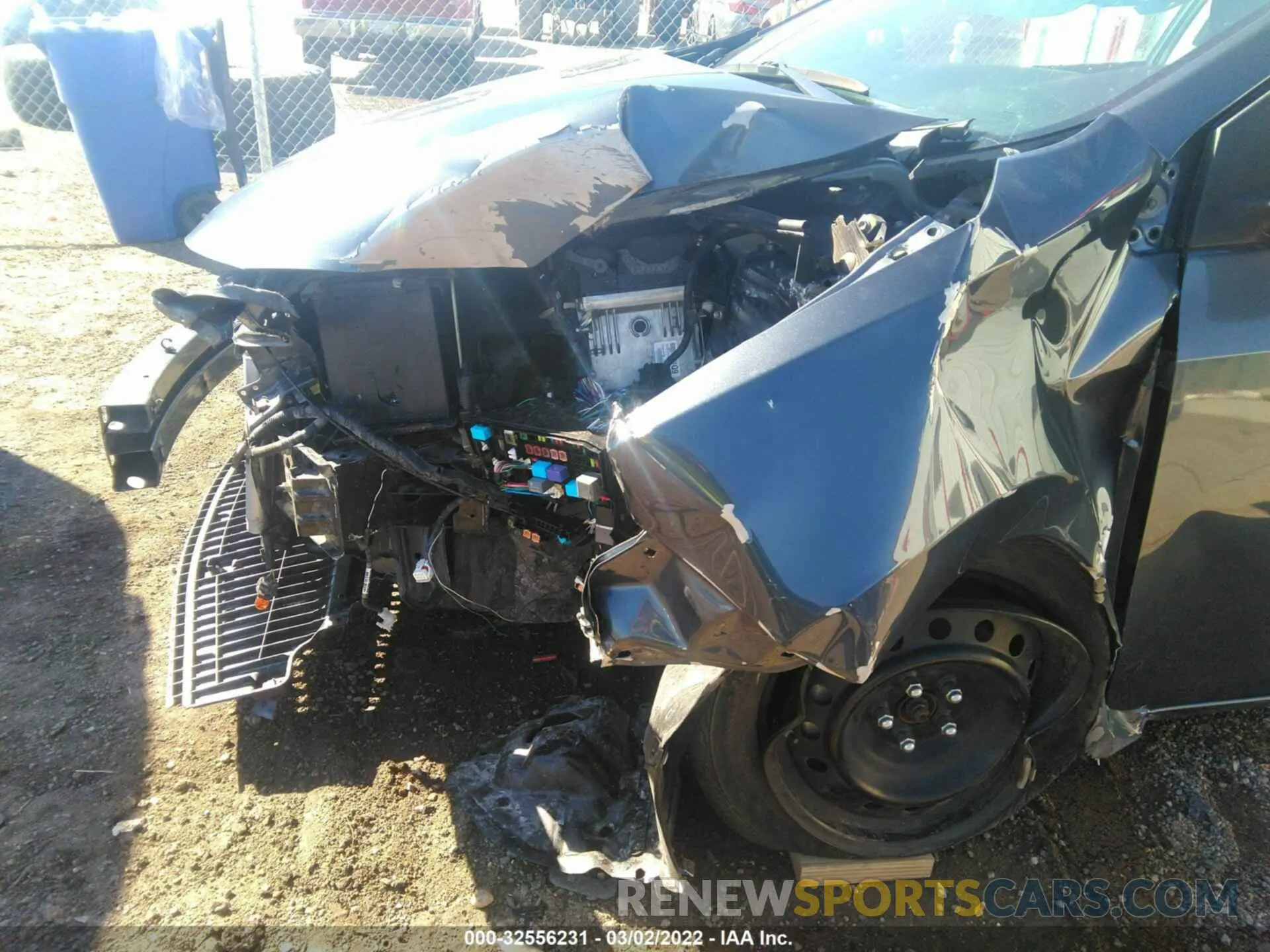 6 fotografías del automóvil dañado 5YFBURHE6KP921259 TOYOTA COROLLA 2019