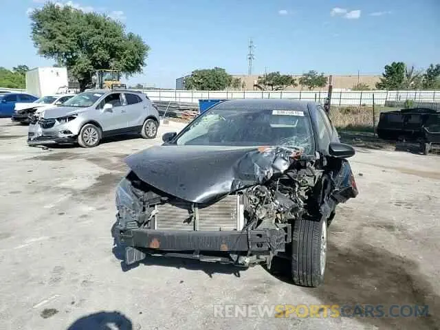 10 fotografías del automóvil dañado 5YFBURHE6KP922055 TOYOTA COROLLA 2019