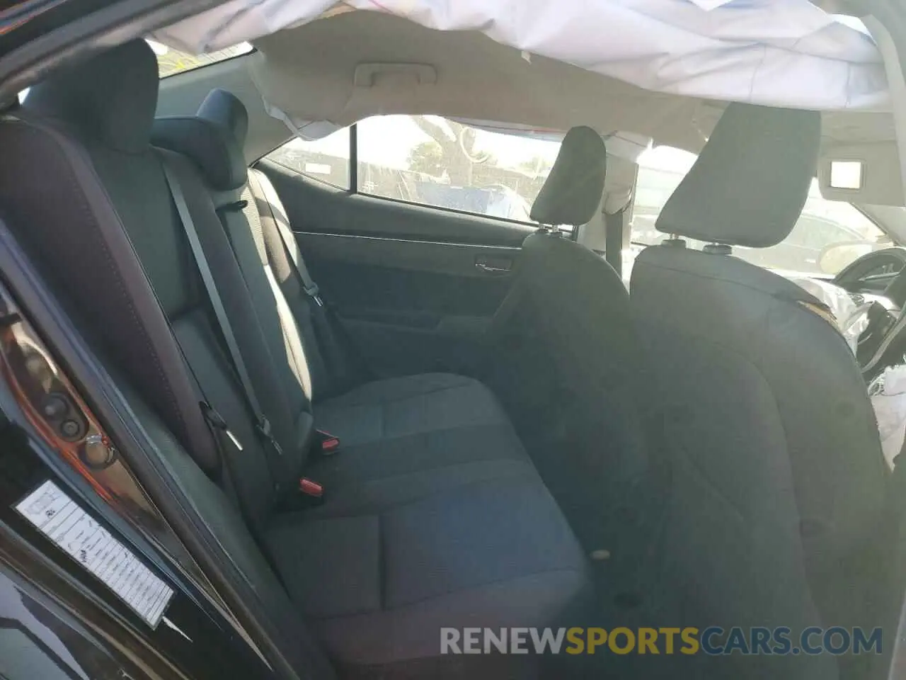 11 fotografías del automóvil dañado 5YFBURHE6KP922055 TOYOTA COROLLA 2019