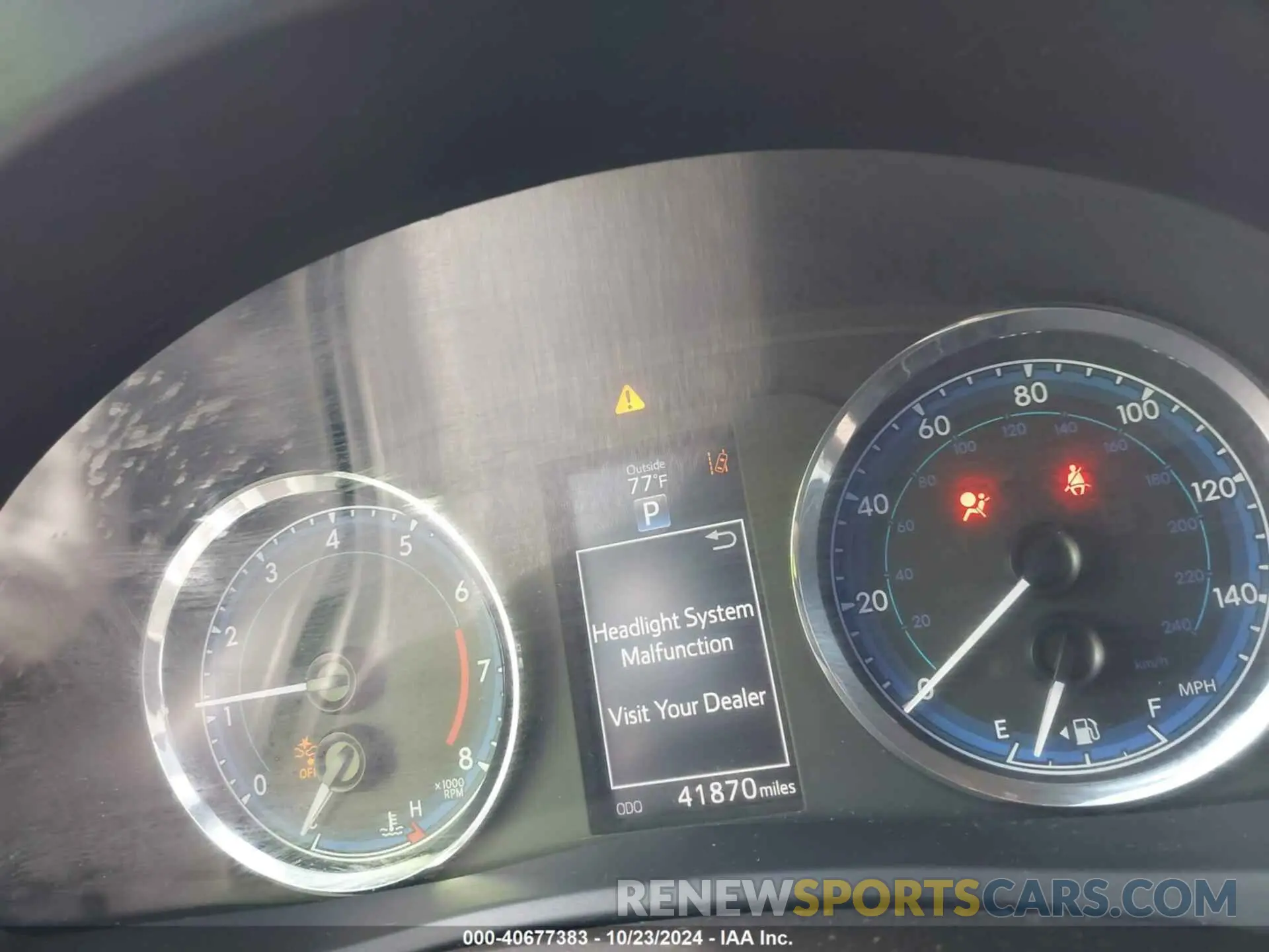 15 fotografías del automóvil dañado 5YFBURHE6KP927465 TOYOTA COROLLA 2019