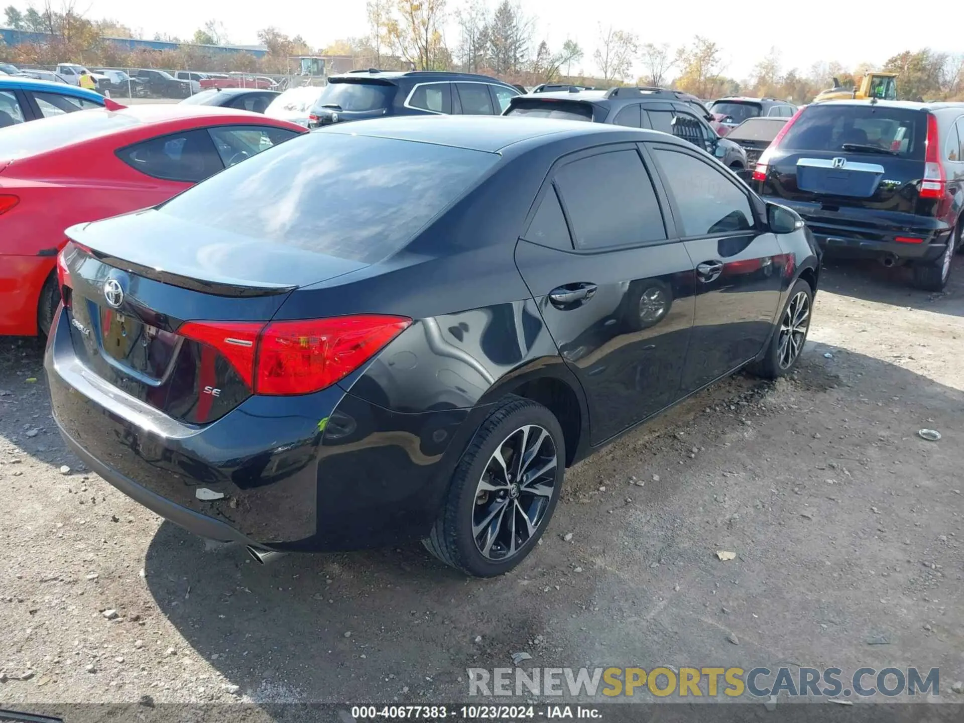 4 fotografías del automóvil dañado 5YFBURHE6KP927465 TOYOTA COROLLA 2019