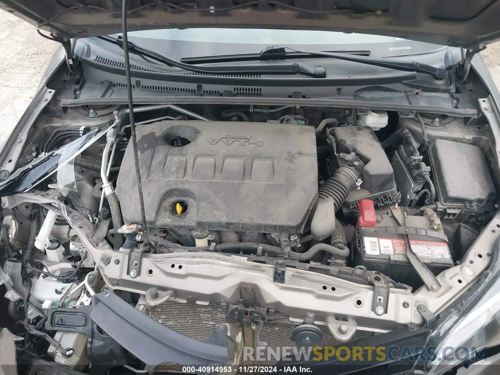 10 fotografías del automóvil dañado 5YFBURHE6KP931239 TOYOTA COROLLA 2019