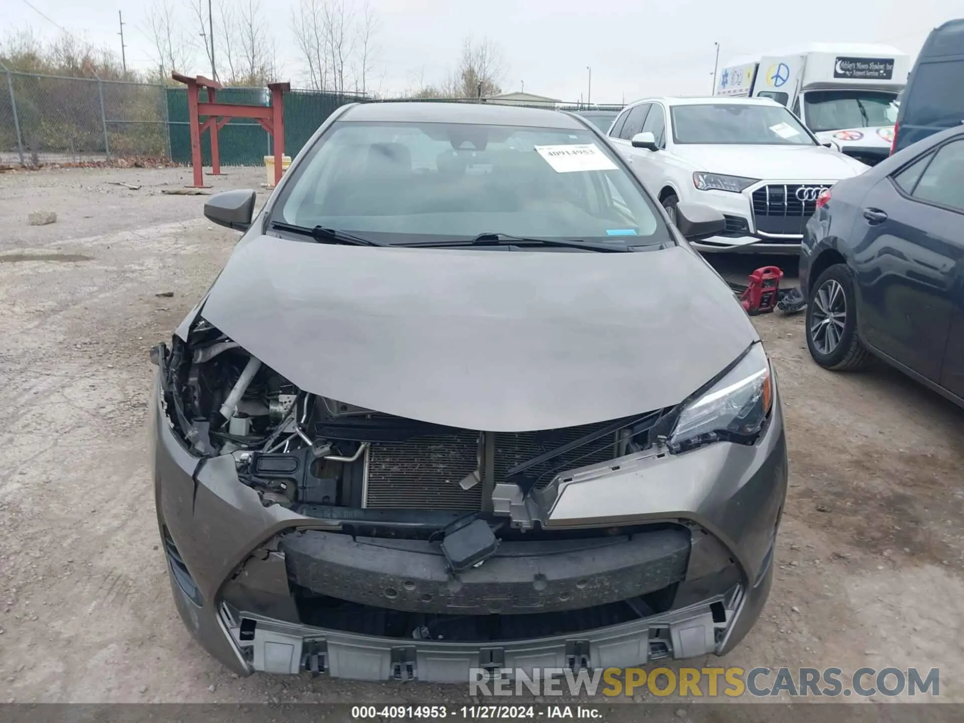 12 fotografías del automóvil dañado 5YFBURHE6KP931239 TOYOTA COROLLA 2019