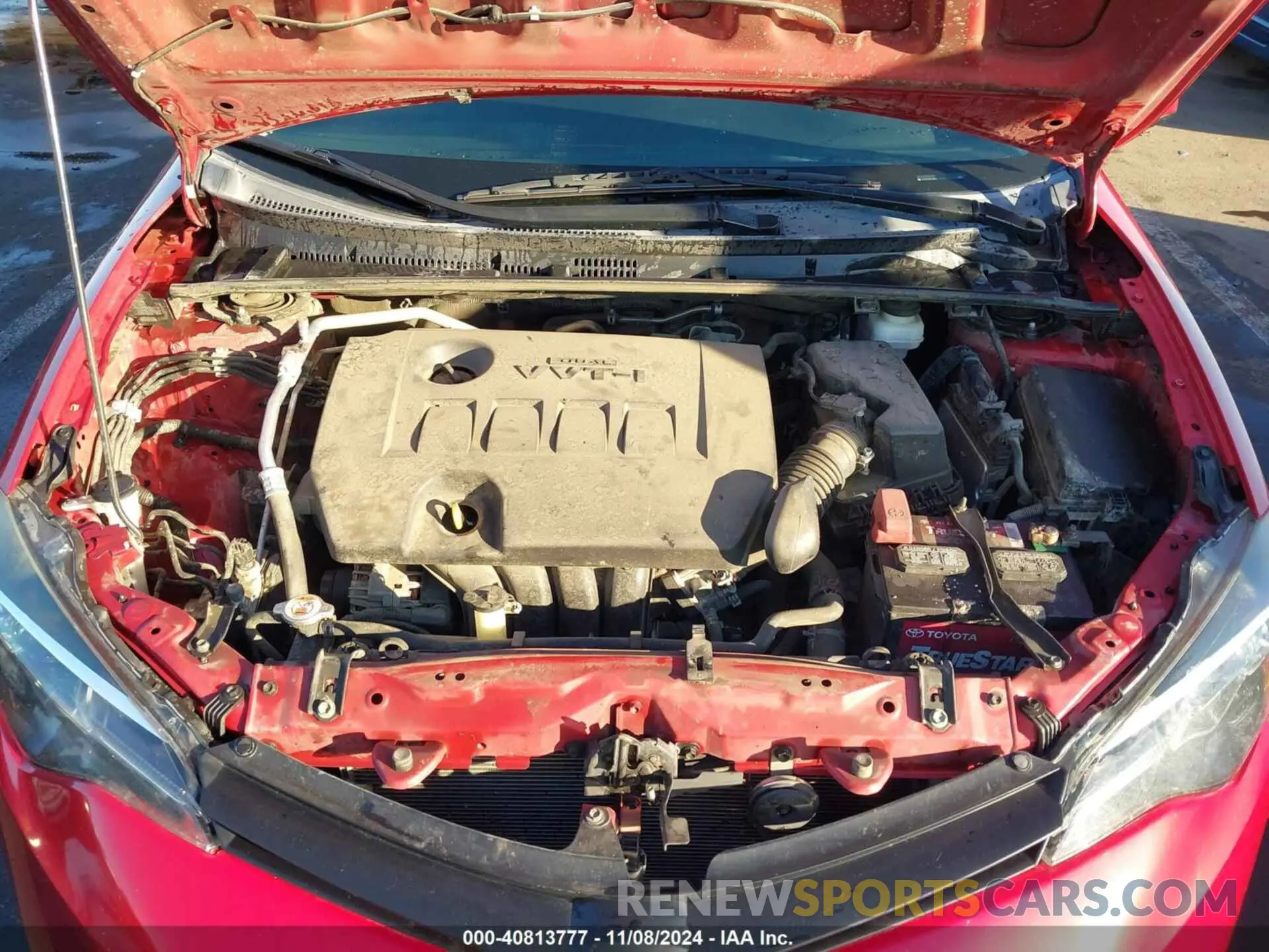 10 fotografías del automóvil dañado 5YFBURHE6KP942032 TOYOTA COROLLA 2019