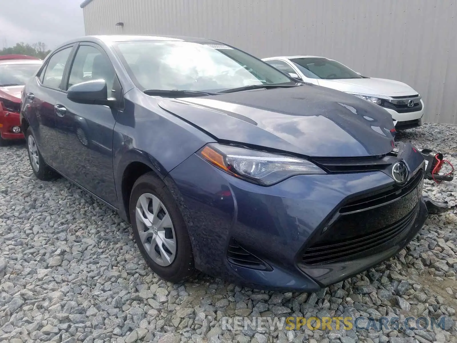 1 fotografías del automóvil dañado 5YFBURHE6KP945481 TOYOTA COROLLA 2019