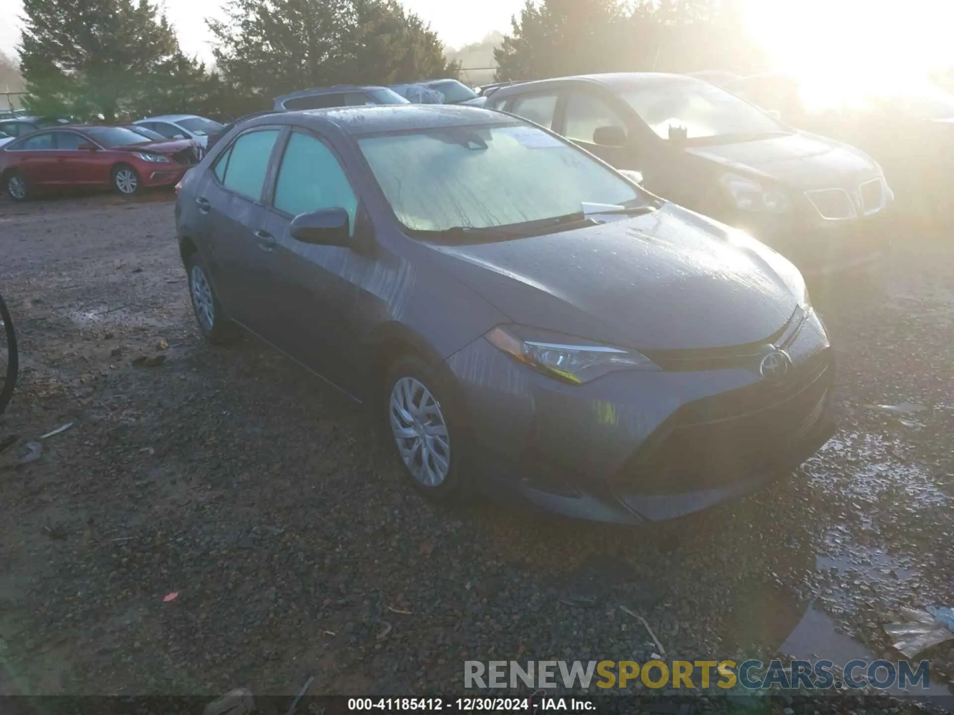 1 fotografías del automóvil dañado 5YFBURHE6KP946677 TOYOTA COROLLA 2019
