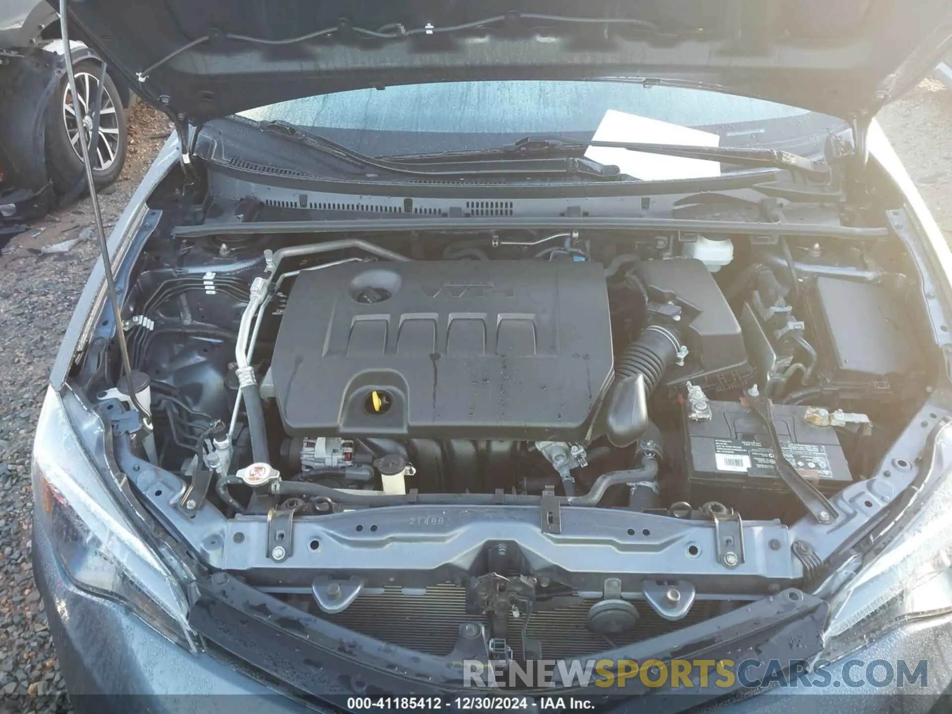 10 fotografías del automóvil dañado 5YFBURHE6KP946677 TOYOTA COROLLA 2019
