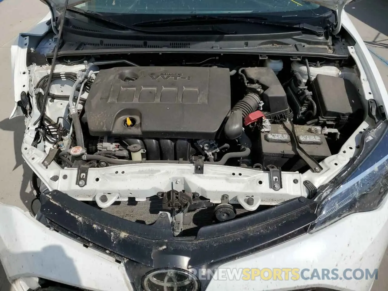 7 fotografías del automóvil dañado 5YFBURHE6KP947554 TOYOTA COROLLA 2019