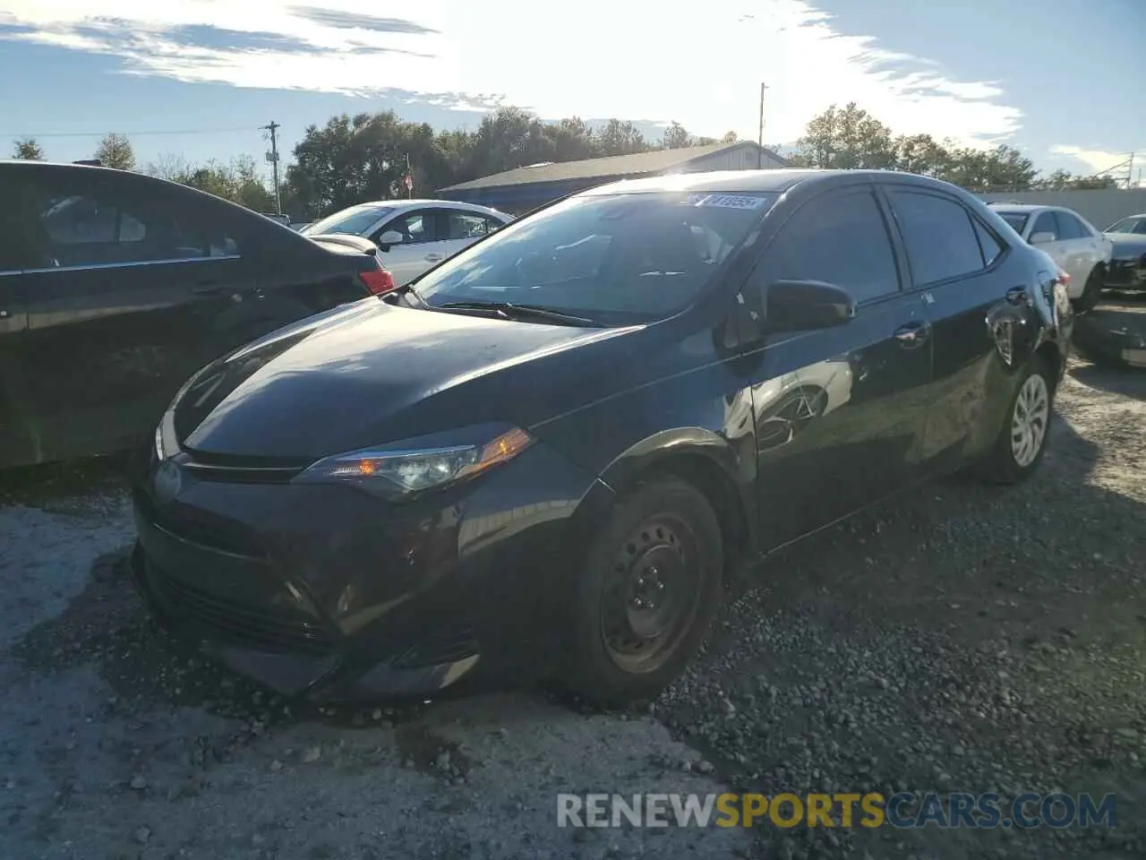 1 fotografías del automóvil dañado 5YFBURHE7KP859676 TOYOTA COROLLA 2019