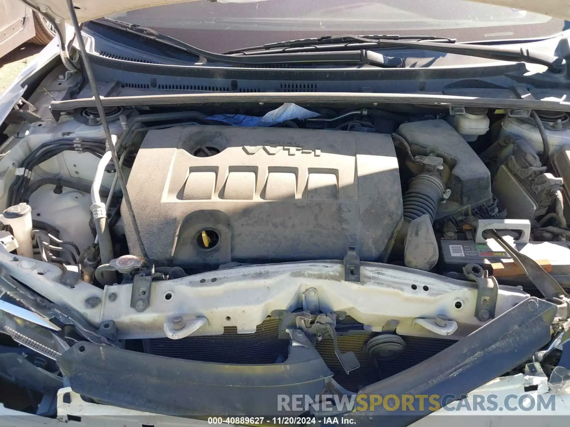 10 fotografías del automóvil dañado 5YFBURHE7KP875277 TOYOTA COROLLA 2019