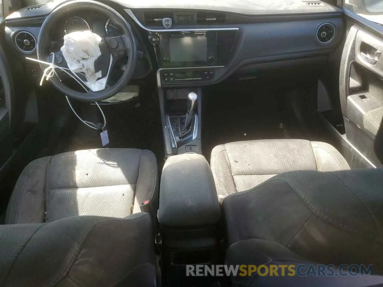 8 fotografías del automóvil dañado 5YFBURHE7KP891222 TOYOTA COROLLA 2019