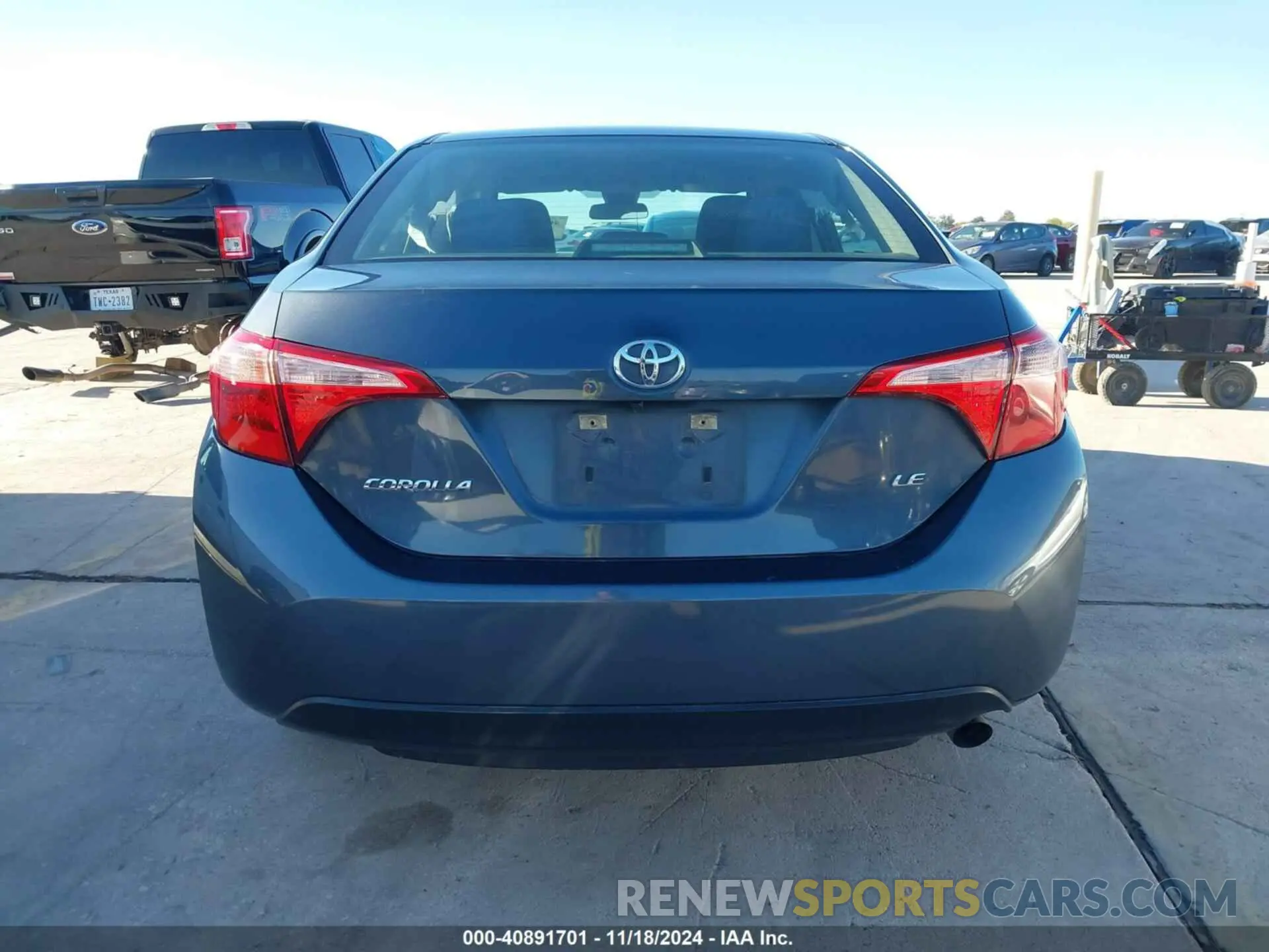 16 fotografías del automóvil dañado 5YFBURHE7KP899031 TOYOTA COROLLA 2019