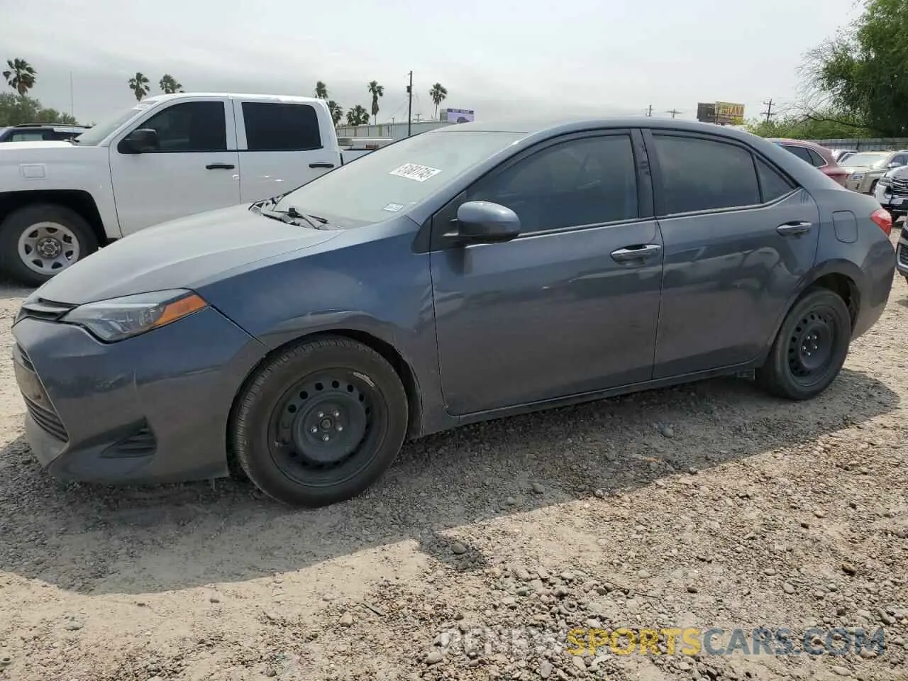 1 fotografías del automóvil dañado 5YFBURHE7KP903854 TOYOTA COROLLA 2019