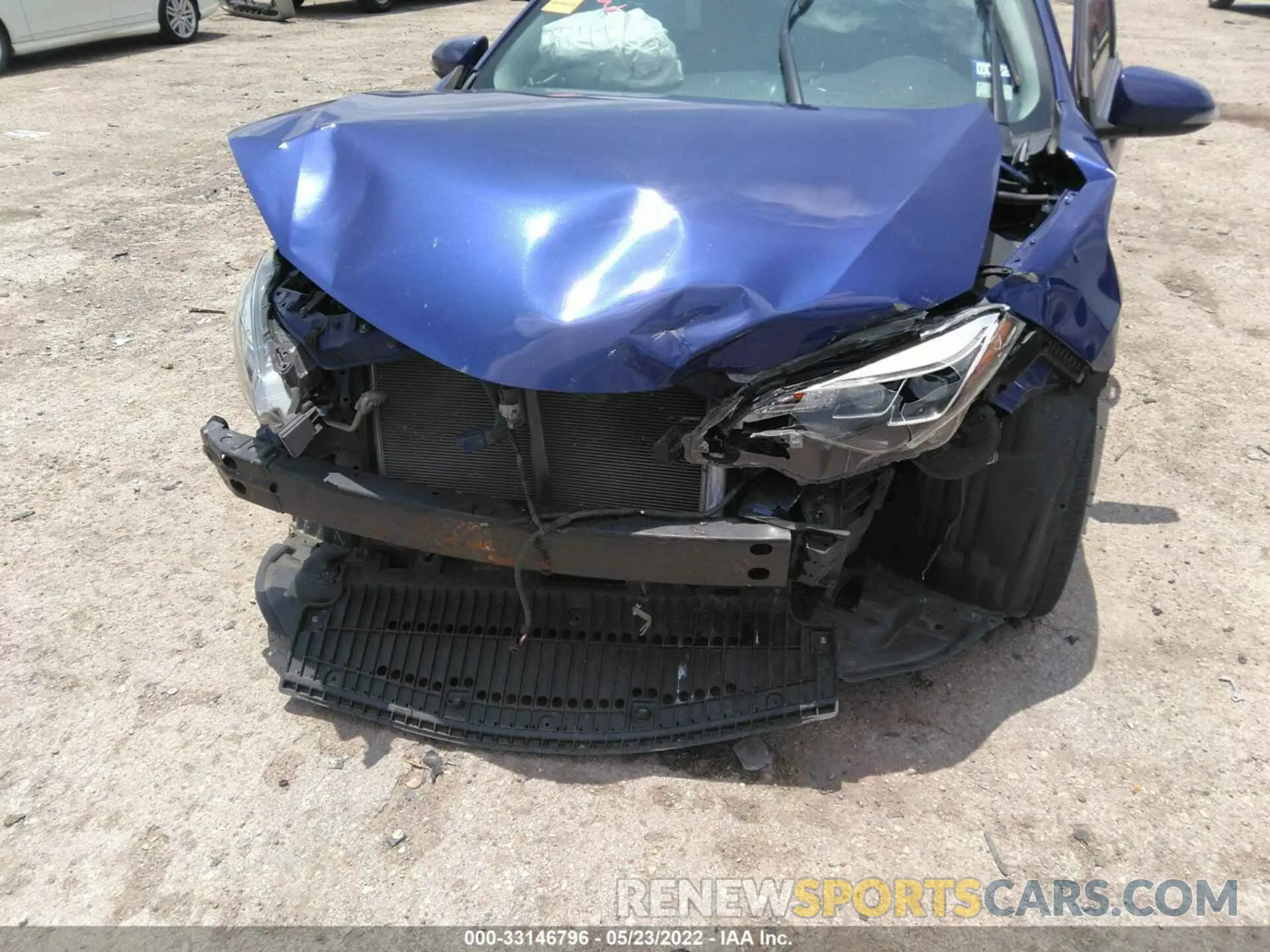 6 fotografías del automóvil dañado 5YFBURHE7KP905202 TOYOTA COROLLA 2019