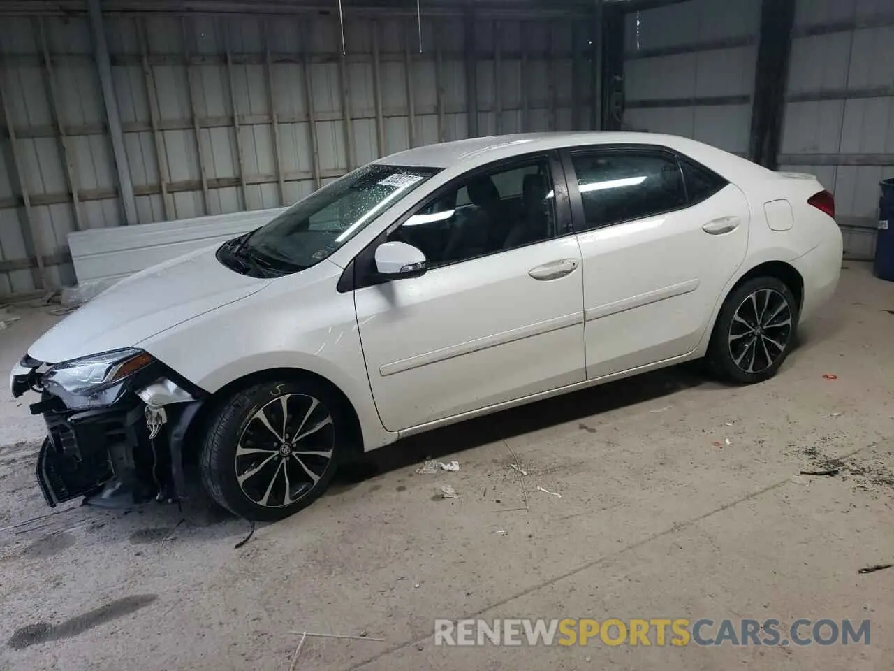 1 fotografías del automóvil dañado 5YFBURHE7KP906902 TOYOTA COROLLA 2019
