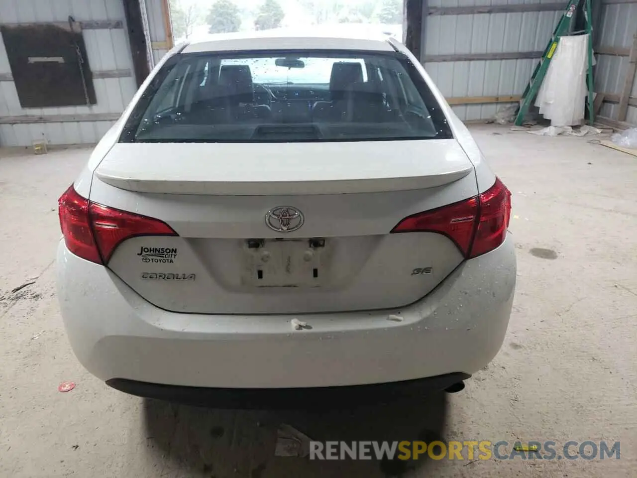 6 fotografías del automóvil dañado 5YFBURHE7KP906902 TOYOTA COROLLA 2019