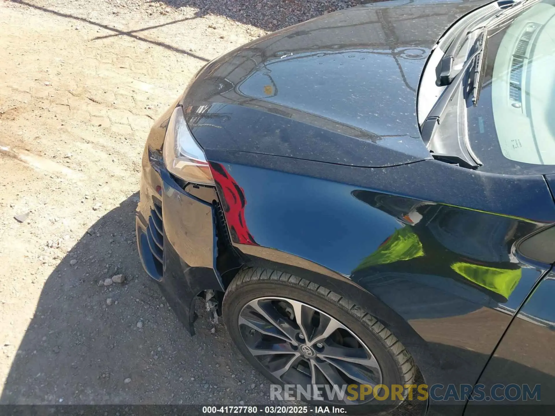 6 fotografías del automóvil dañado 5YFBURHE7KP908679 TOYOTA COROLLA 2019