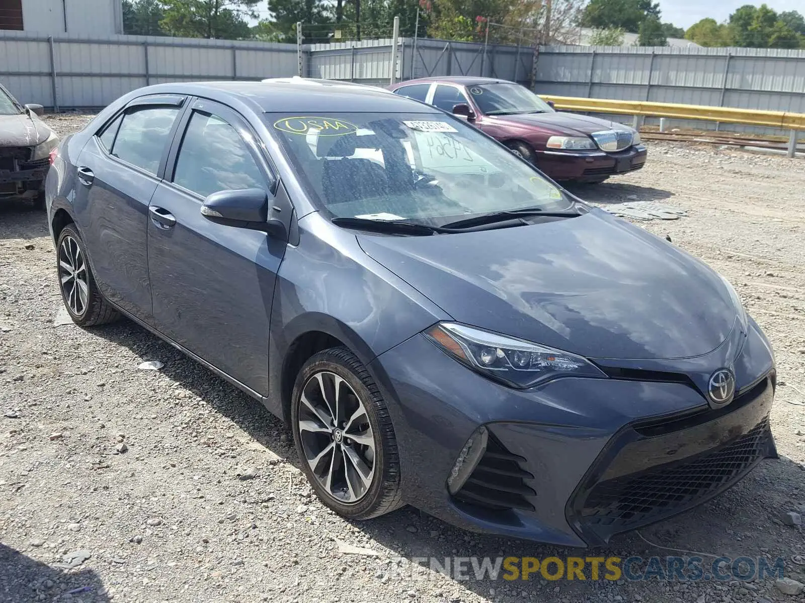 1 fotografías del automóvil dañado 5YFBURHE7KP911730 TOYOTA COROLLA 2019