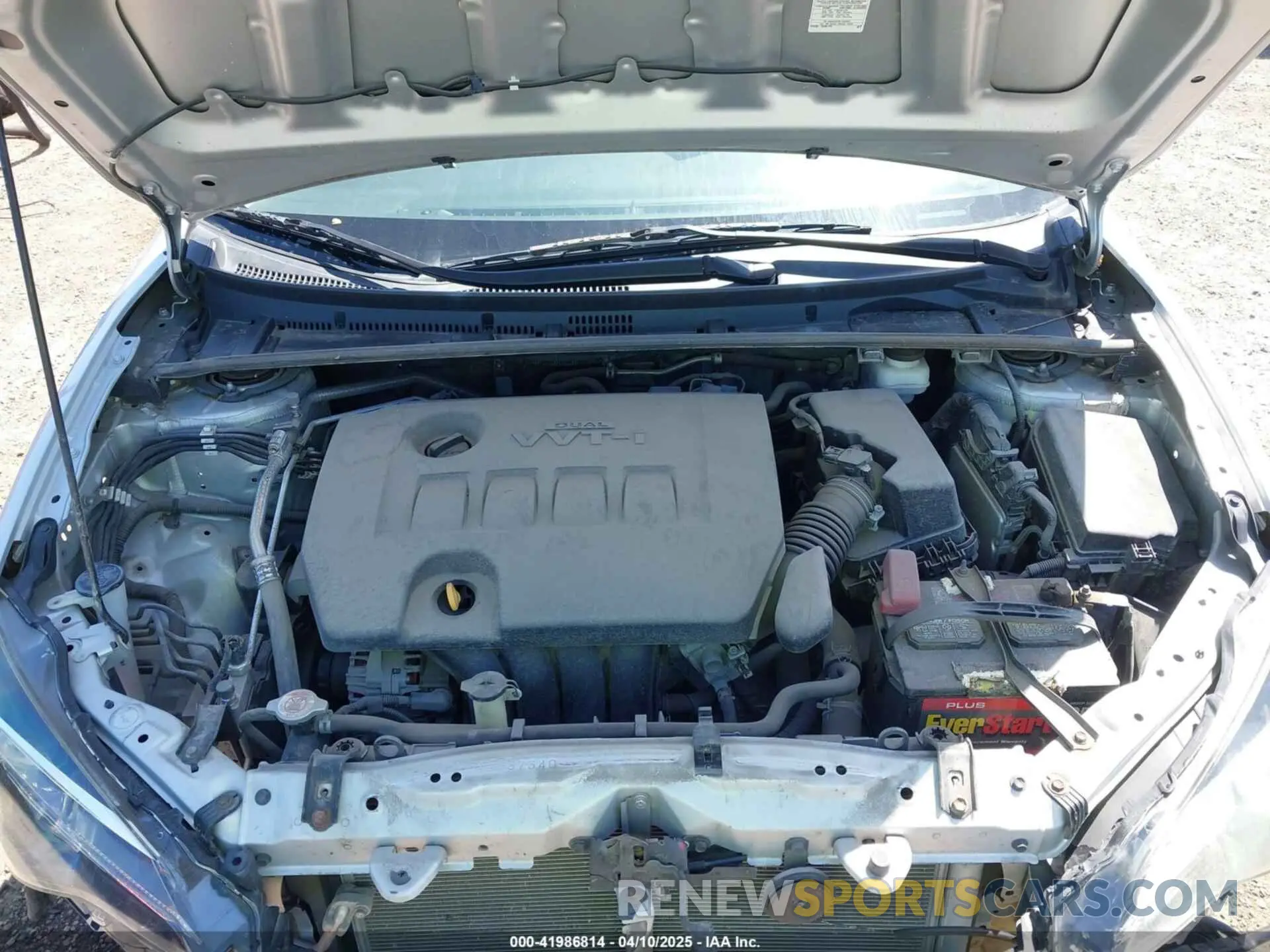 10 fotografías del automóvil dañado 5YFBURHE7KP912618 TOYOTA COROLLA 2019