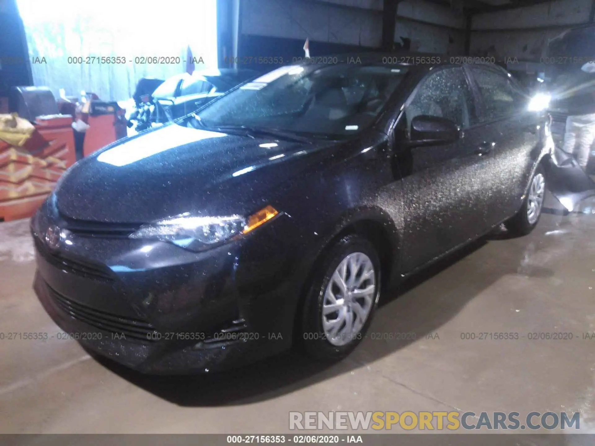 2 fotografías del automóvil dañado 5YFBURHE7KP918788 TOYOTA COROLLA 2019