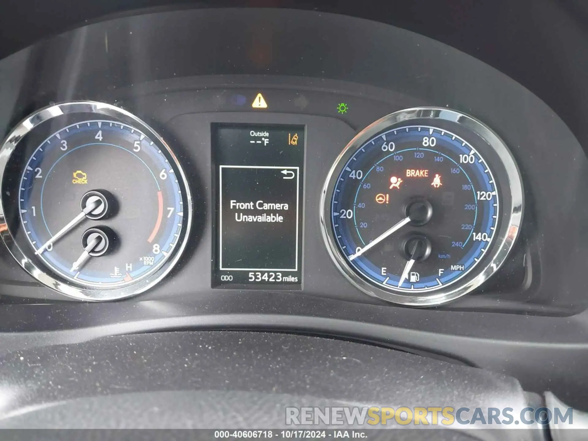 7 fotografías del automóvil dañado 5YFBURHE7KP921674 TOYOTA COROLLA 2019