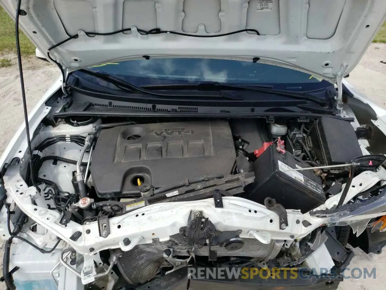 7 fotografías del automóvil dañado 5YFBURHE7KP922887 TOYOTA COROLLA 2019