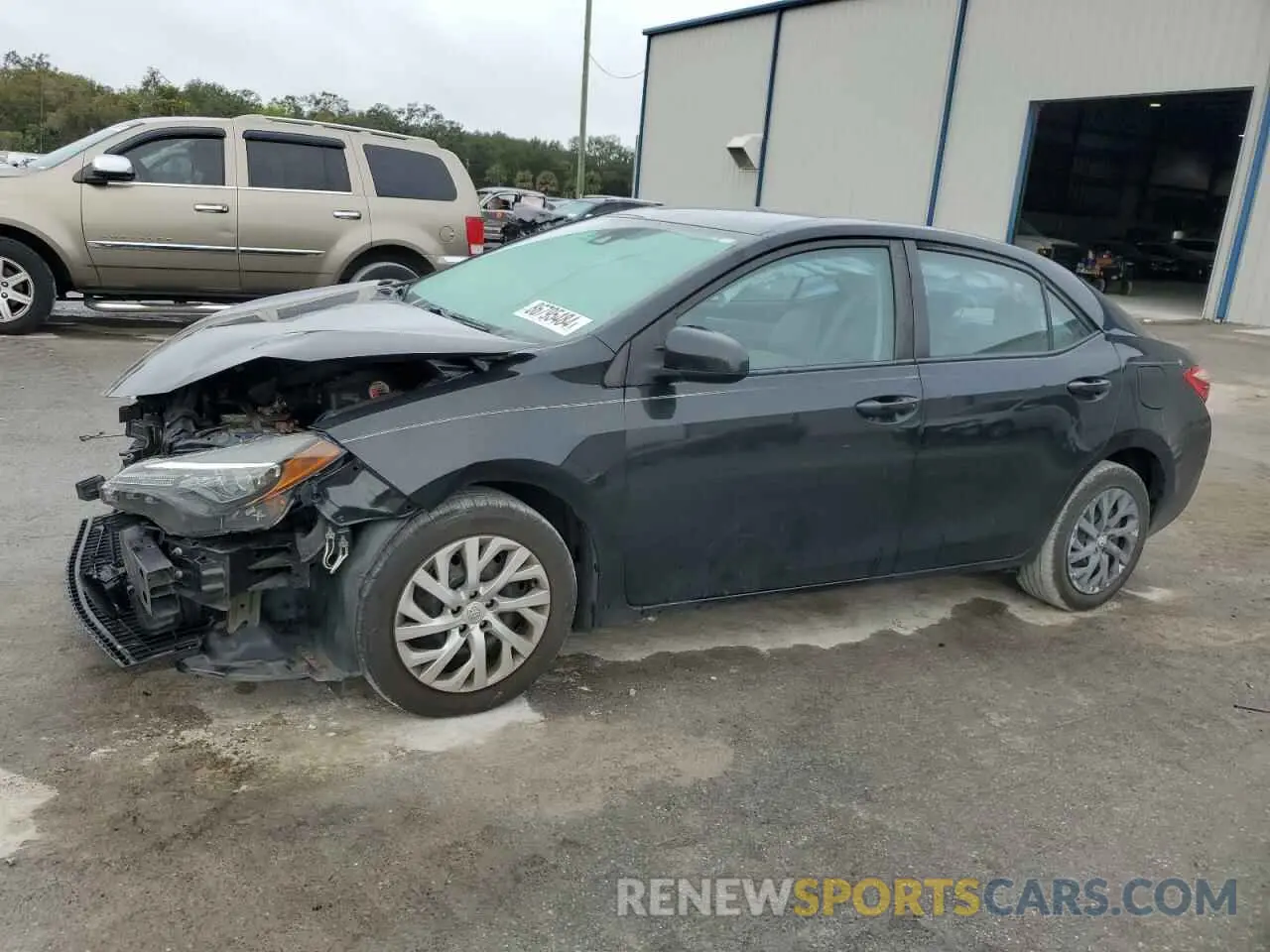 1 fotografías del automóvil dañado 5YFBURHE7KP929273 TOYOTA COROLLA 2019