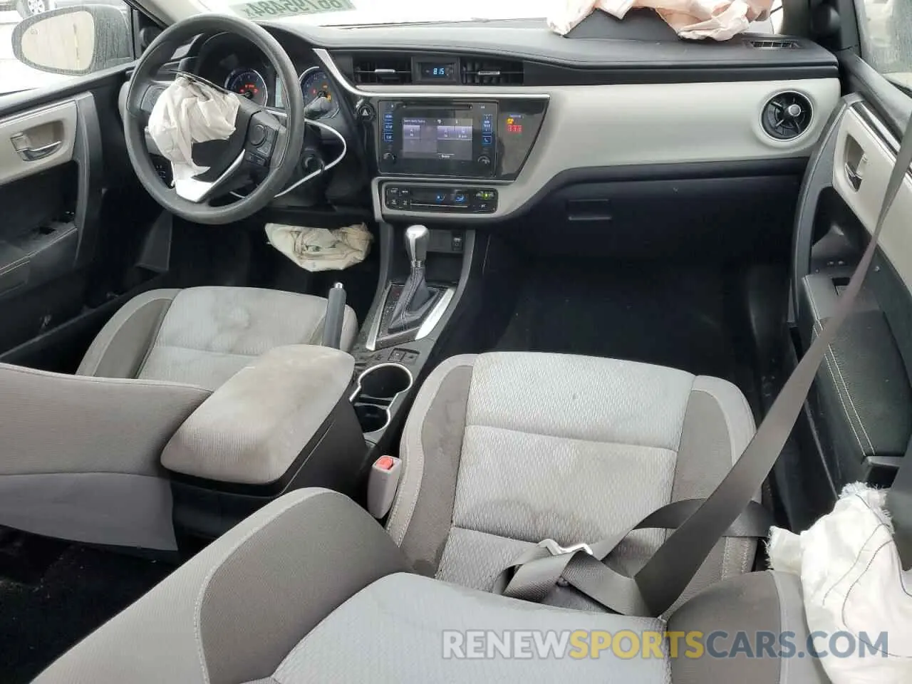 8 fotografías del automóvil dañado 5YFBURHE7KP929273 TOYOTA COROLLA 2019