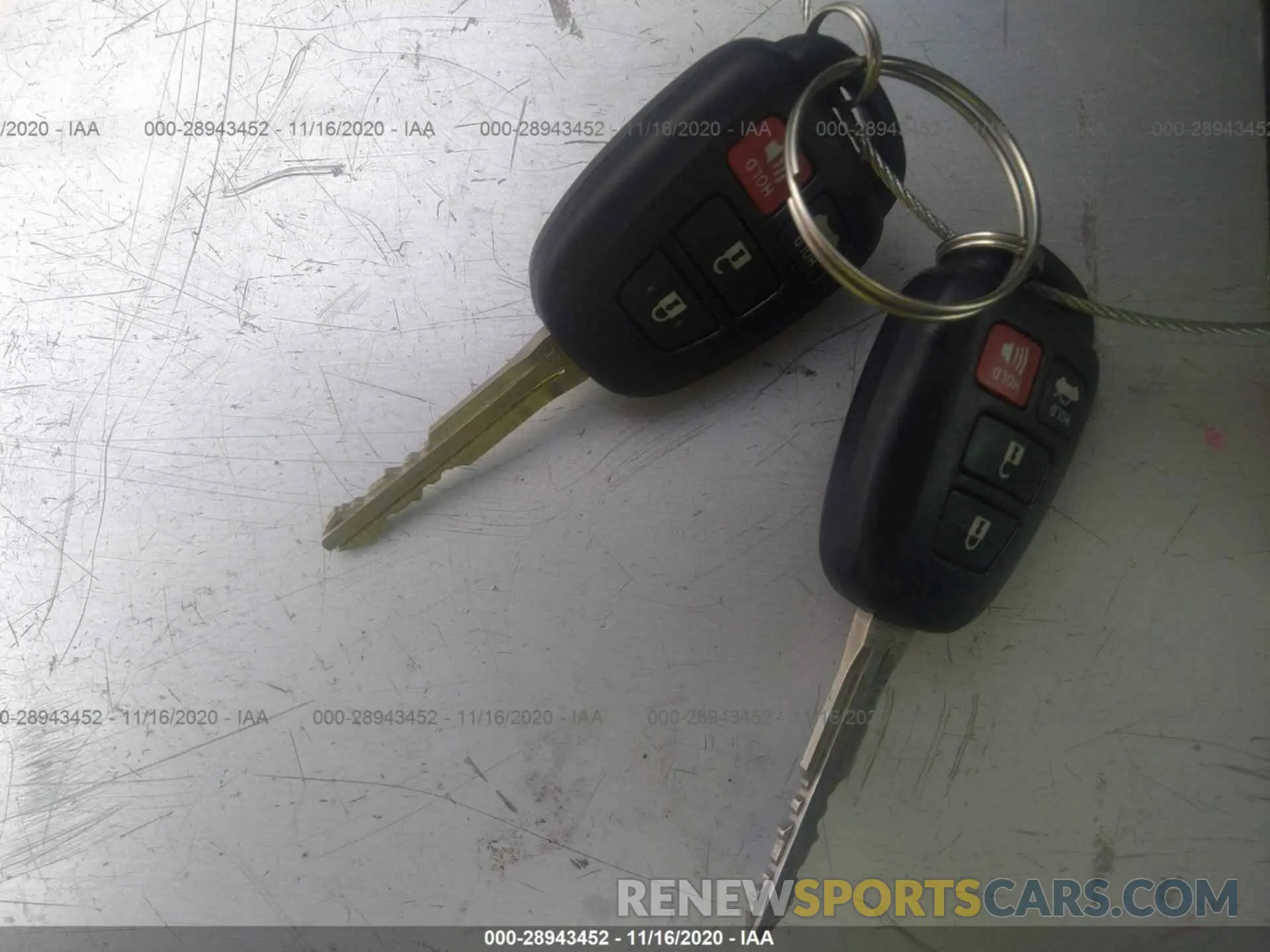11 fotografías del automóvil dañado 5YFBURHE7KP929922 TOYOTA COROLLA 2019