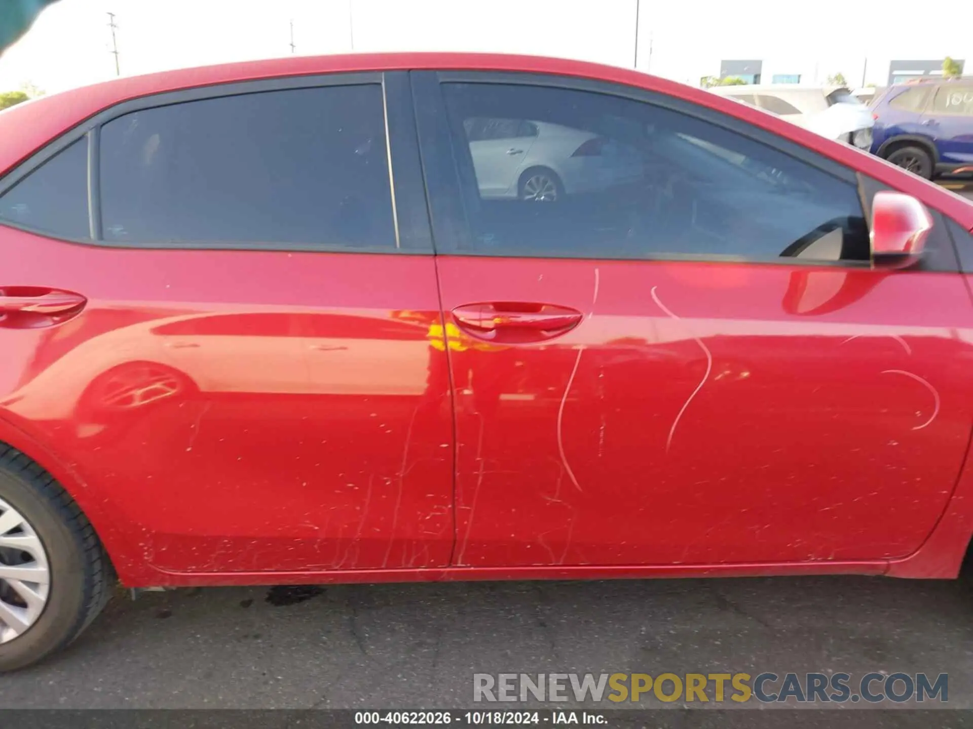 13 fotografías del automóvil dañado 5YFBURHE7KP930780 TOYOTA COROLLA 2019