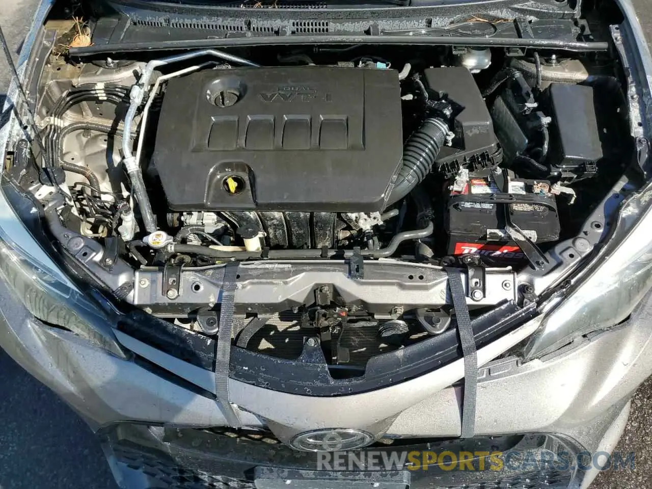 11 fotografías del automóvil dañado 5YFBURHE7KP940032 TOYOTA COROLLA 2019