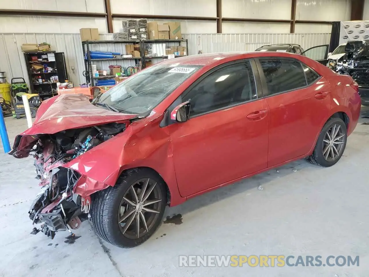 1 fotografías del automóvil dañado 5YFBURHE7KP943917 TOYOTA COROLLA 2019